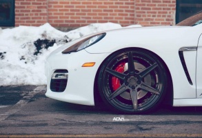2012 Porsche Panamera with 22x10.5 ADV.1 6 MV2 SL wheels