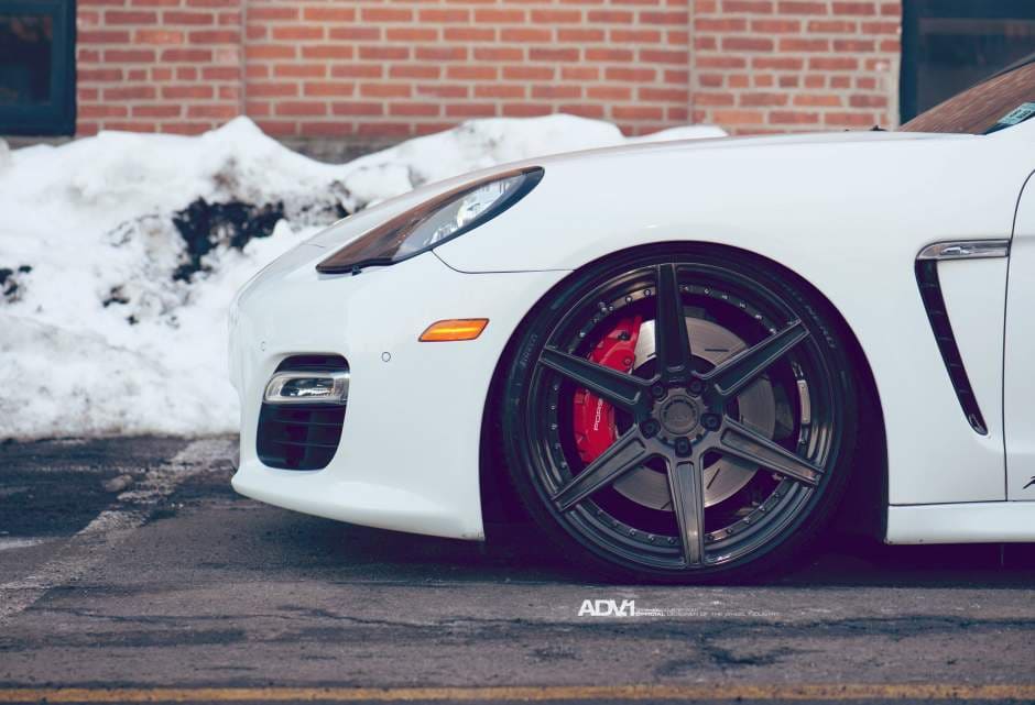2012 Porsche Panamera with 22x10.5 ADV.1 6 MV2 SL wheels