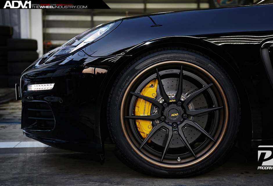 2015 Porsche Panamera with 21x9.5 ADV.1 5.0TSCS wheels