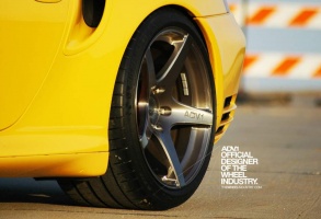 2014 Porsche 911 with 19x8.5 ADV.1 5 MV1 wheels
