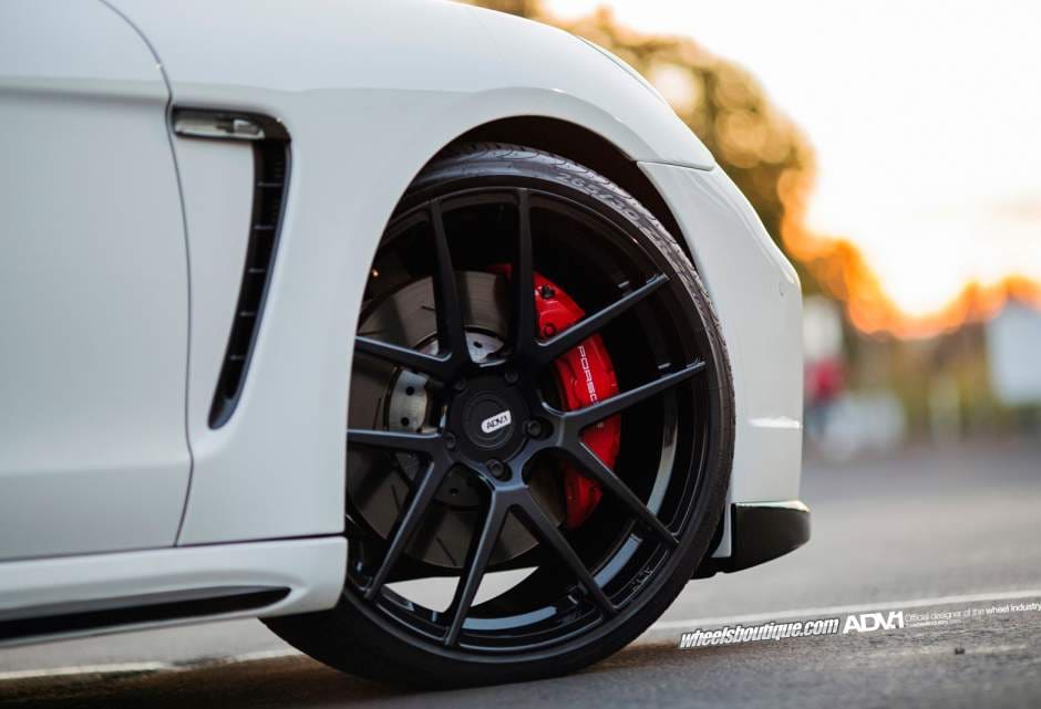 2014 Porsche Panamera with 22x10.5 ADV.1 5.01MV1 wheels