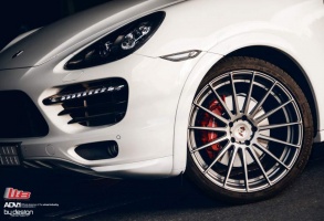 2013 Porsche Cayenne with 22x10.5 ADV.1 15MV2 wheels