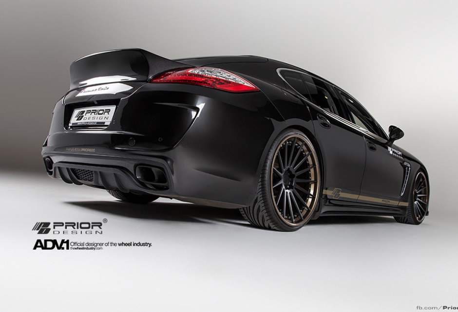 2013 Porsche Panamera with 22x10.5 ADV.1 15TSSL wheels