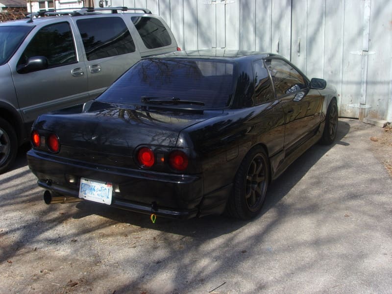 1991 Nissan R31-R34 Skyline 2dr with 17x9 Weds SA90 wheels