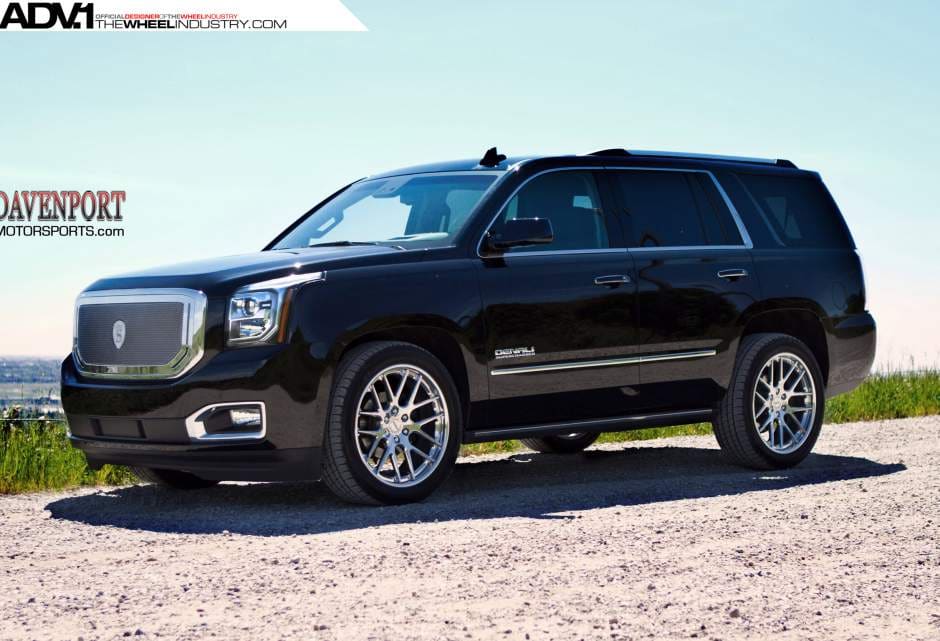 2015 GMC Yukon with 22x9 ADV.1 DVP03 Truck Spec LD wheels