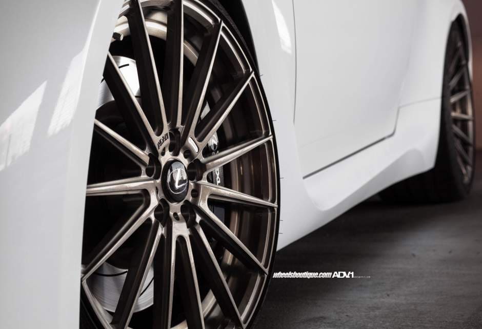 2015 Lexus RC F with 20x9.5 ADV.1 15 MV2 SL wheels