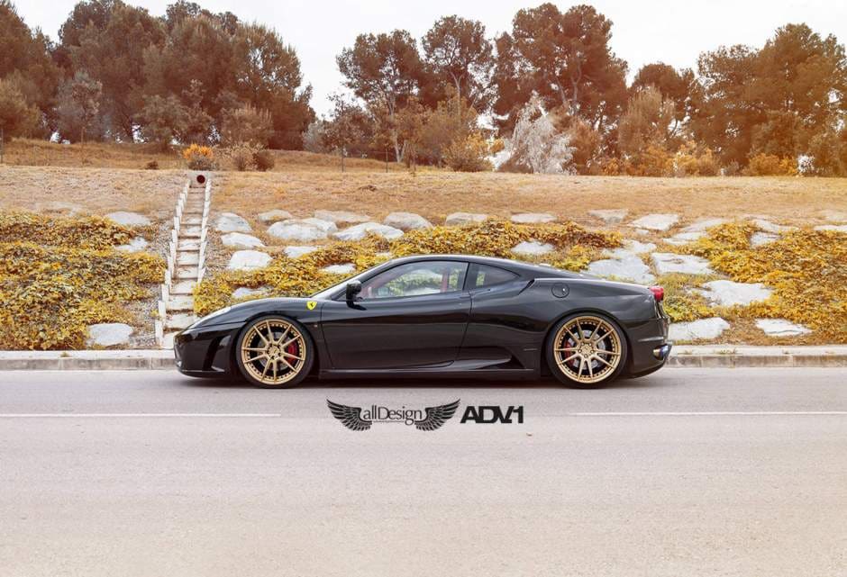 2009 Ferrari F430 with 20x9 ADV.1 5.2 MV2 SL wheels