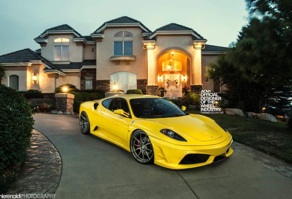 2009 Ferrari F430 with 20x9 ADV.1 5.0 MV1 CS wheels