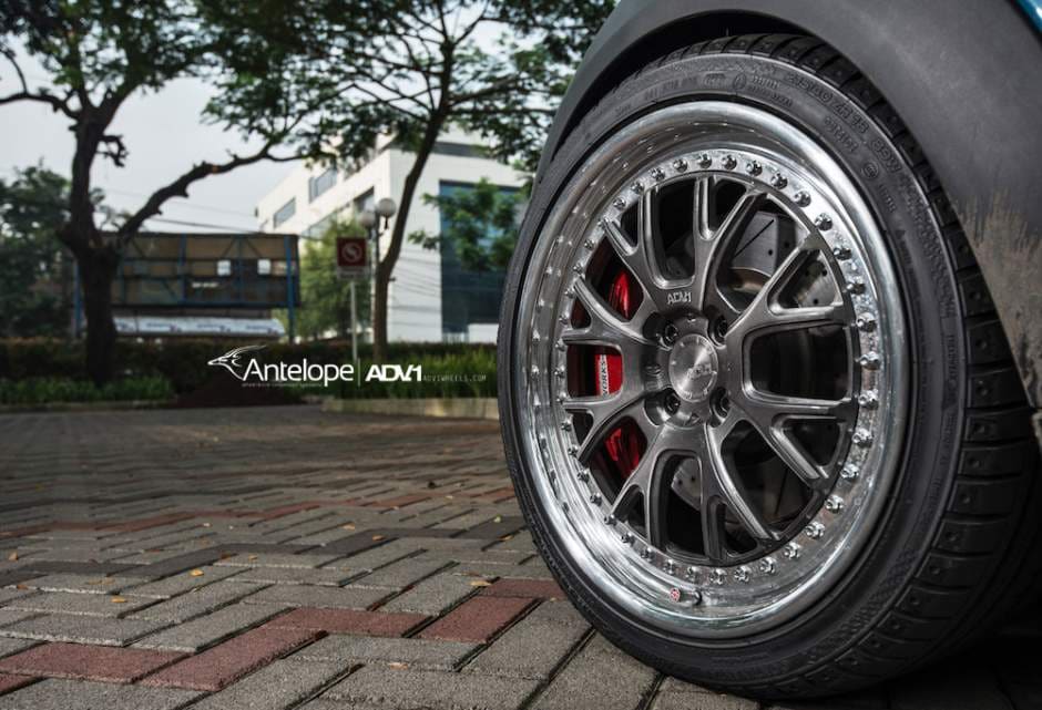 2012 MINI Cooper with 18x8 ADV.1 4.0 Track Function SL wheels