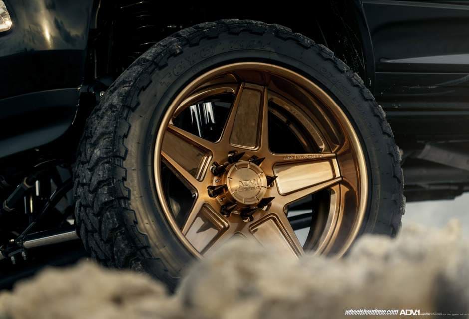 2011 Dodge Ram 2500 with 24x12 ADV.1 5S Truck Spec wheels