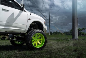 2011 Dodge Ram 2500 with 24x15 ADV.1 08 Truck Spec HD SL wheels
