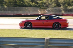 1993 Nissan S13 with 17x7 Advan Super Racing wheels