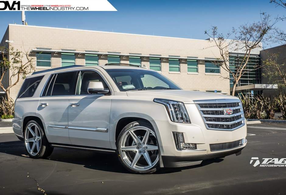 2015 Cadillac Escalade with 24x10 ADV.1 6 Truck Spec Light Duty SL wheels