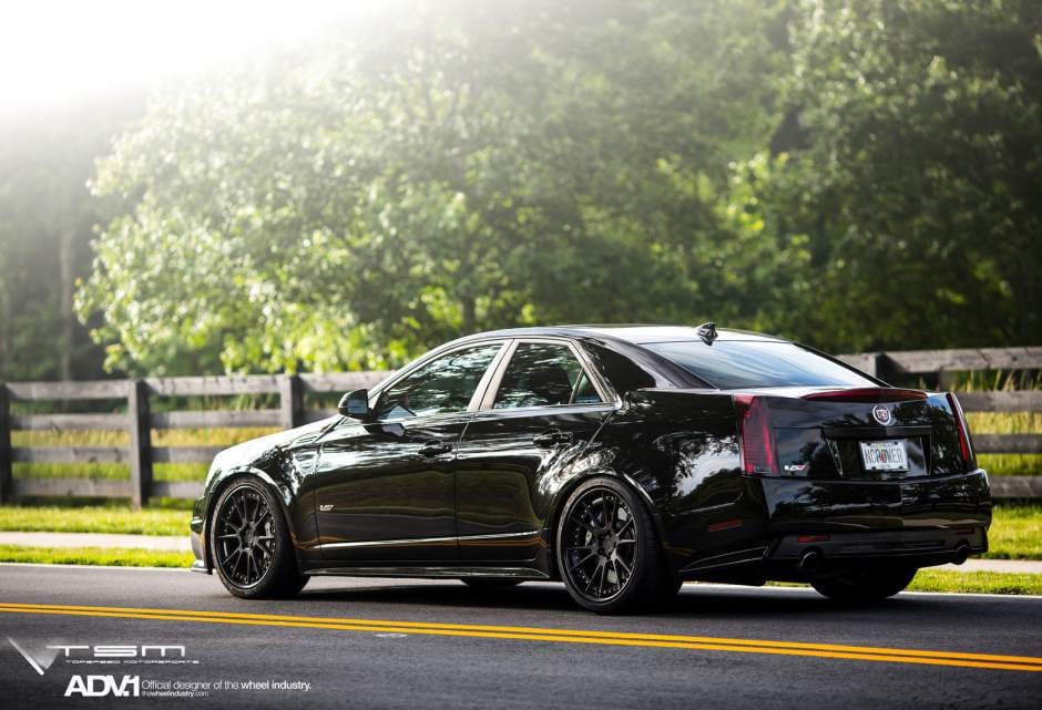 2014 Cadillac CTS-V with 20x9 ADV.1 6.2TSSL wheels