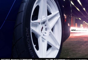 2015 Subaru WRX STI with 18x9.5 ADV.1 5S MV2 wheels