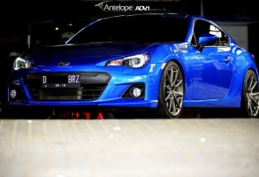 2015 Subaru BRZ with 19x8.5 ADV.1 10.1MV1SL wheels