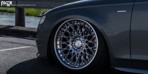 2007 Audi S4 with 19x10 Niche Citrine wheels