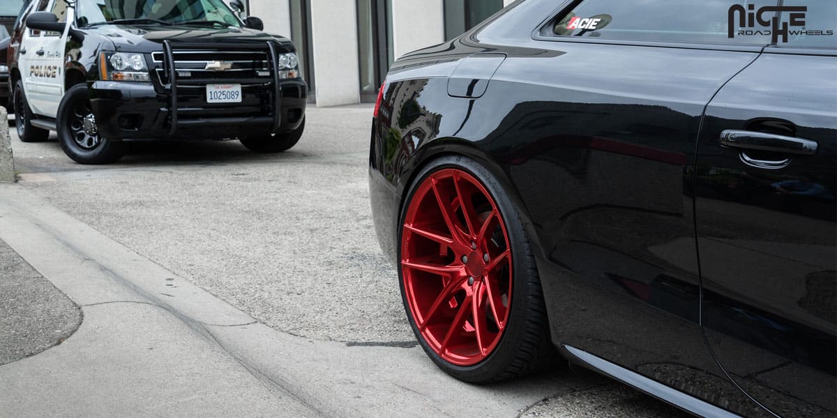 2013 Audi A5 with 20x10.5 Niche Targa - M130 wheels