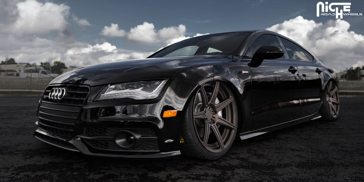 2015 Audi A7 with 21x10.5 Niche Alta wheels