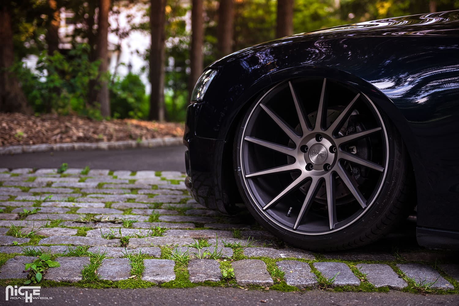 2008 Audi A5 with 20x10.5 Niche Surge - M114 wheels