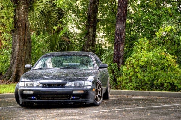 1996 Nissan S14 with 17x9 MB Weapon wheels