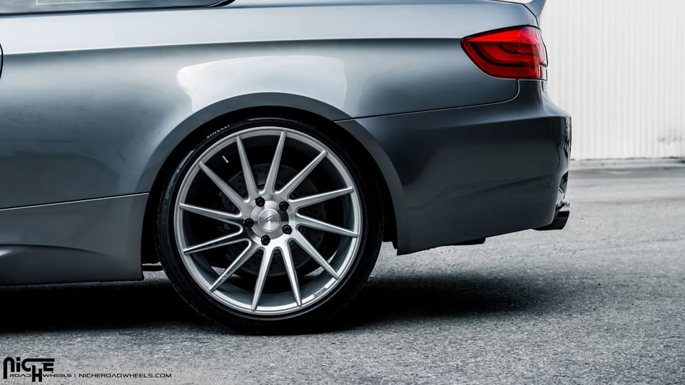 2011 BMW M3 with 20x8.5 Niche Surge - M112 wheels