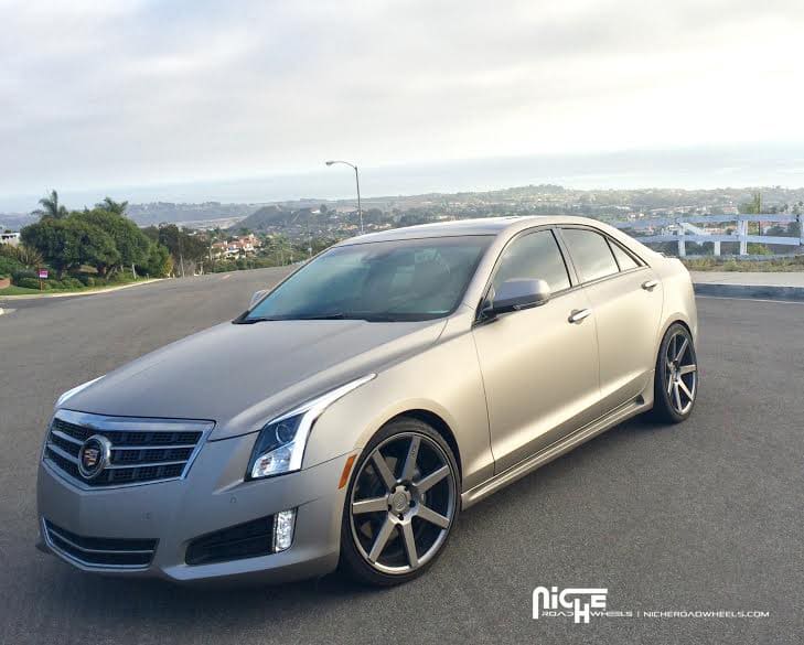 2014 Cadillac ATS with Niche Verona - M149 wheels