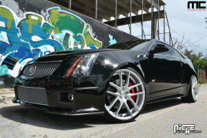 2014 Cadillac CTS-V with 22x9 Niche Targa - M131 wheels