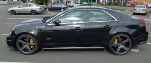 2014 Cadillac CTS with Niche Milan - M134 wheels