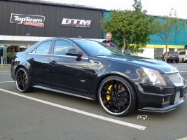 2015 Cadillac CTS-V with Niche Concourse - M885 wheels