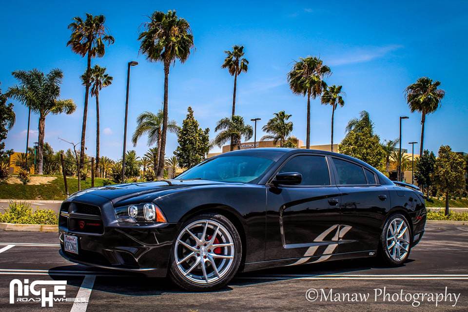 2013 Dodge Charger with 20x8.5 Niche Targa - M131 wheels