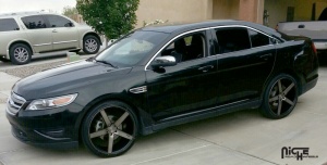 2014 Ford Taurus with Niche Milan - M134 wheels