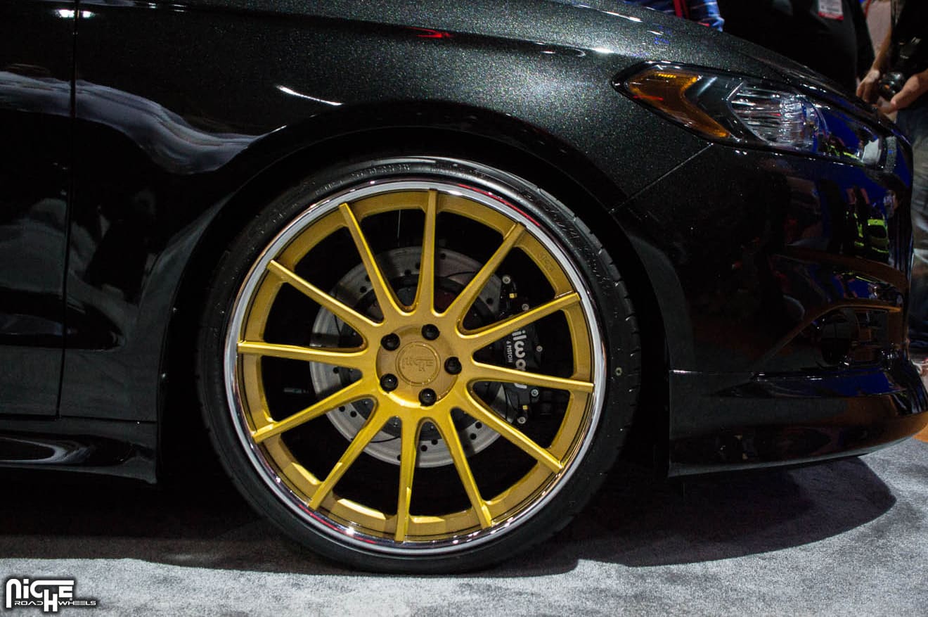 2015 Ford Fusion with Niche Agile wheels
