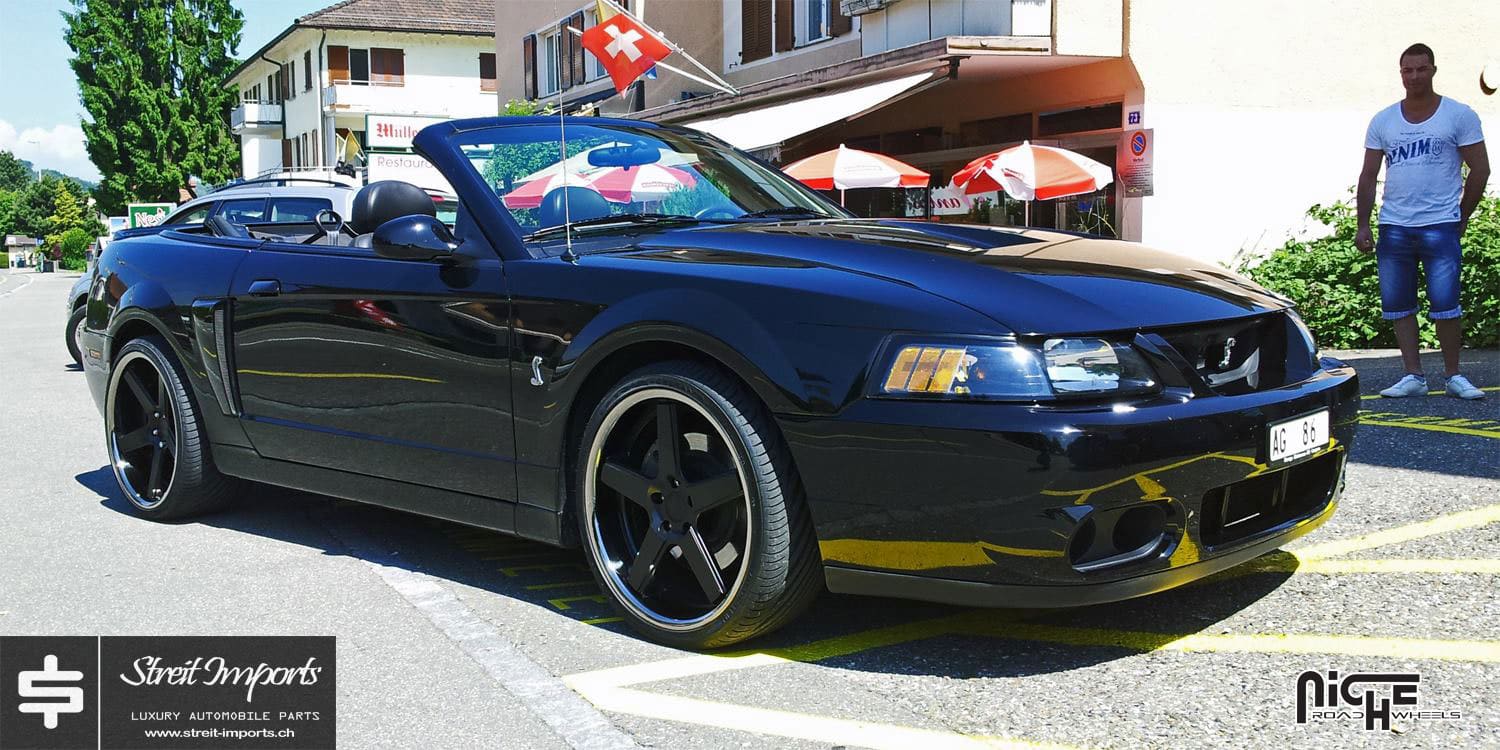 2002 Ford Mustang with Niche Nurburg - M880 wheels