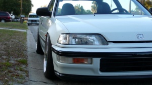 1991 Honda Civic with 15x8 BBS RM wheels
