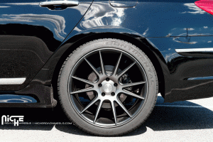 2013 Hyundai Genesis with 20x9 Niche Vicenza - M153 wheels