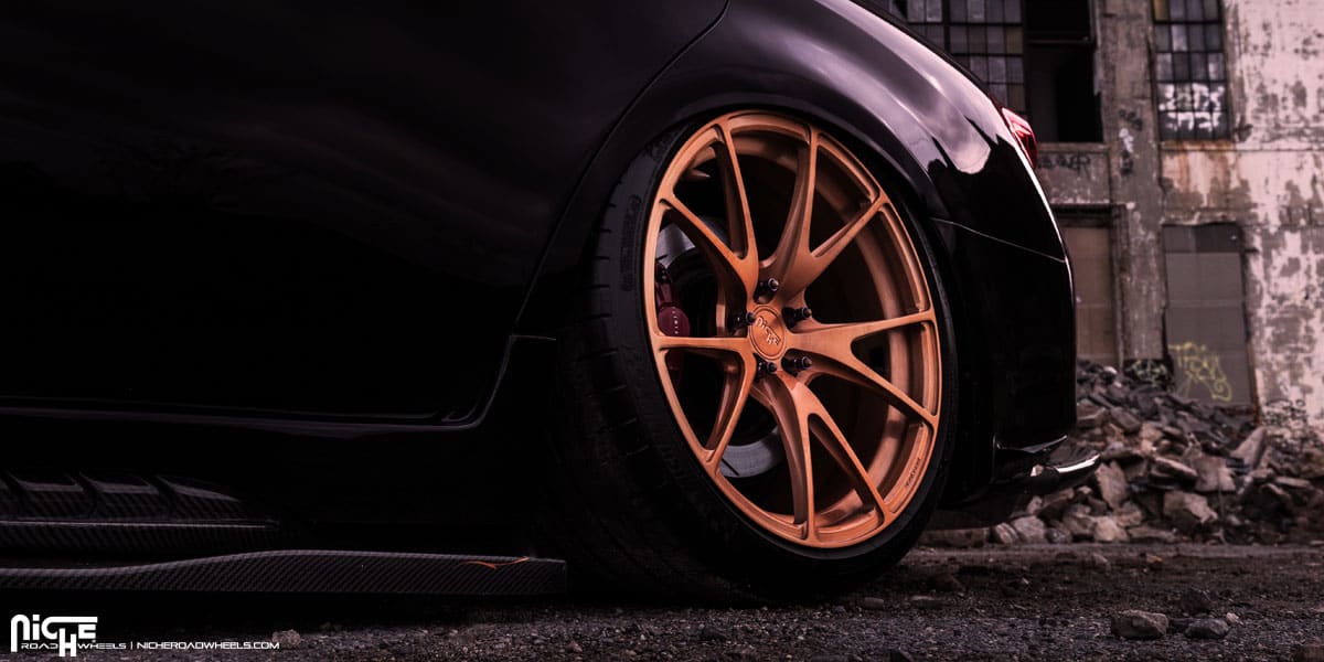 2013 Infiniti G37 with 20x9 Niche Stüttgart wheels