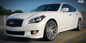 2013 Infiniti M37 with 22x10 Niche Intake - M160 wheels