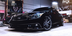 2013 Infiniti G37 with 20x9 Niche Misano - M116 wheels