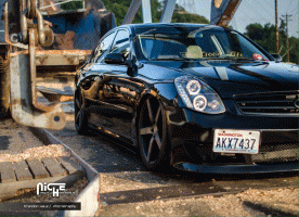 2007 Infiniti G35 with Niche Milan - M134 wheels