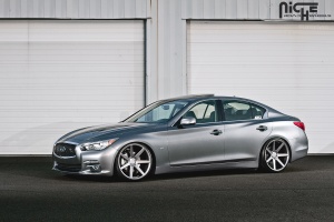 2014 Infiniti Q50 with 20x10.5 Niche Verona - M149 wheels