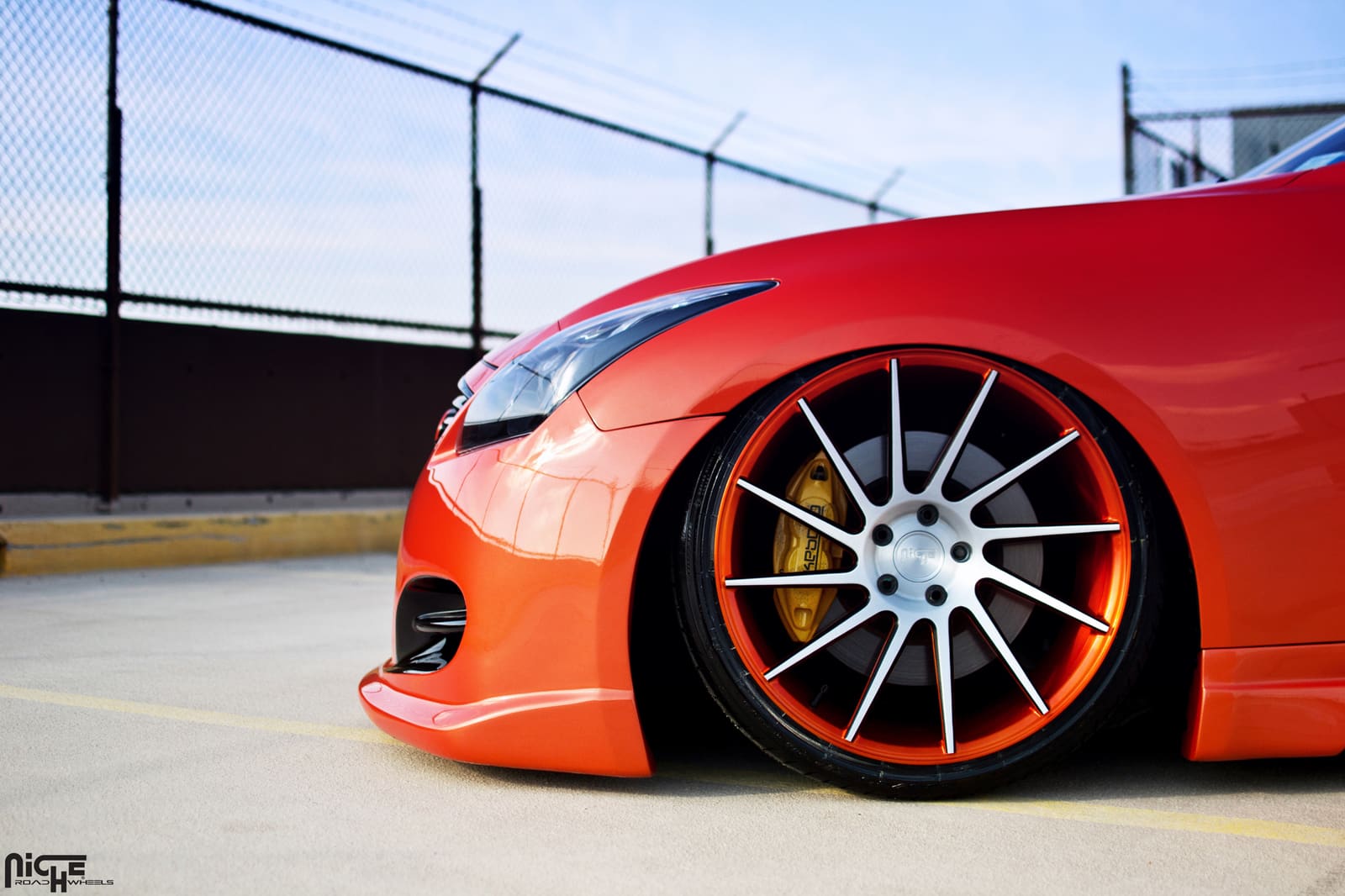 2013 Infiniti G37 with 20x10.5 Niche Surge wheels