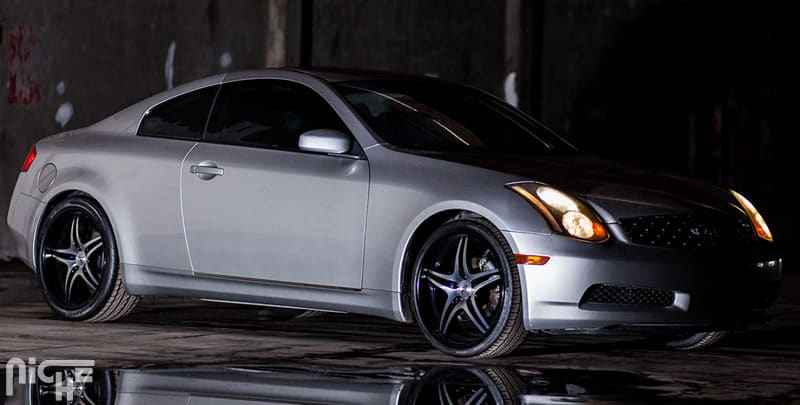 2008 Infiniti G35 with 20x8.5 Niche Sportiva - M205 wheels