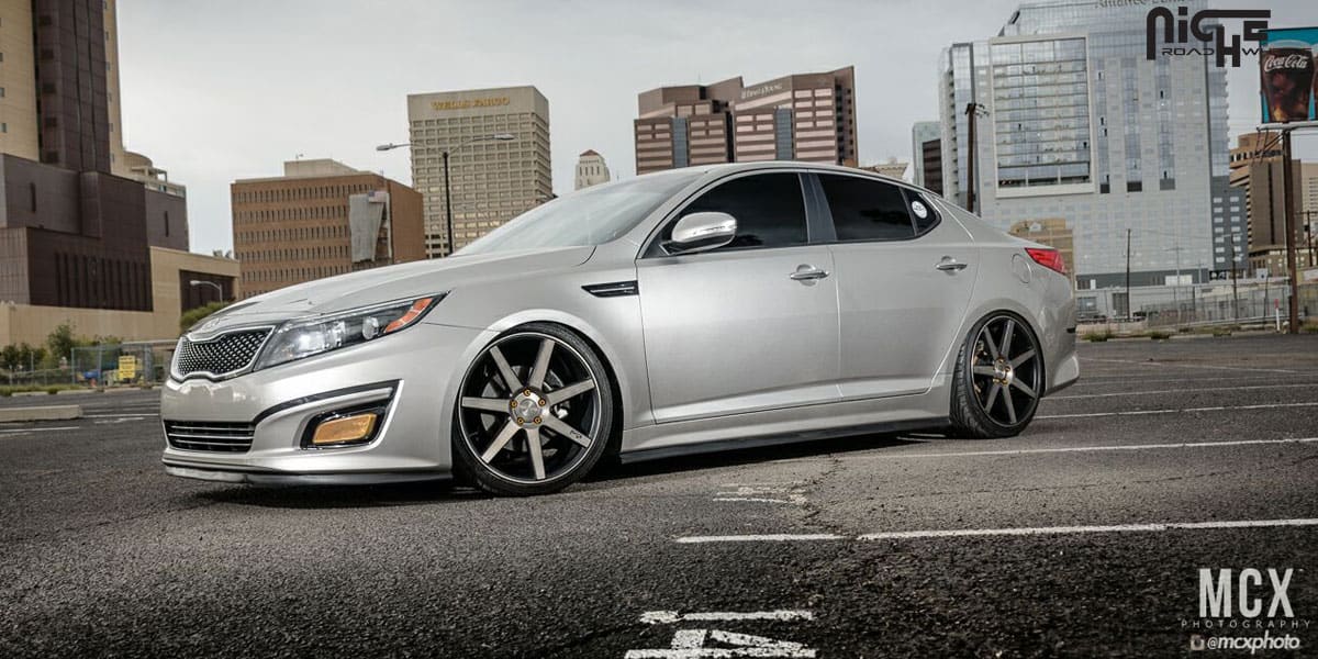 2014 Kia Optima with 20x9 Niche Verona - M150 wheels