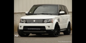 2010 Land Rover Range Rover Sport with 23x10.5 Niche Touring wheels