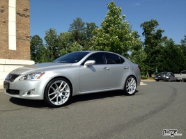 2011 Lexus IS 250 with Niche Targa - M131 wheels