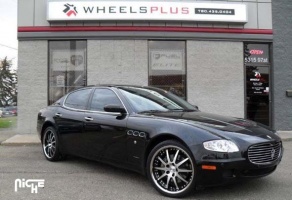 2011 Maserati Quattroporte with Niche Spa - M879 wheels
