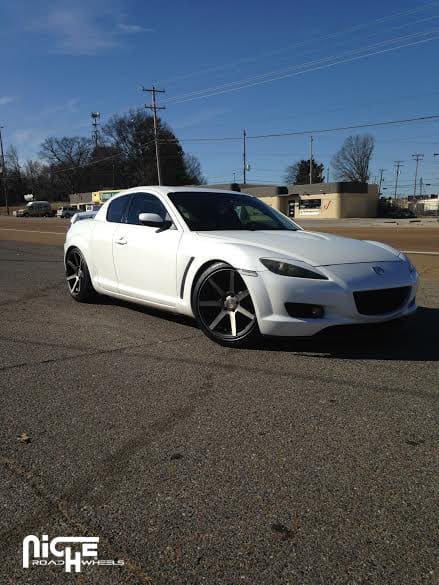 2011 Mazda RX-8 with Niche Verona - M150 wheels