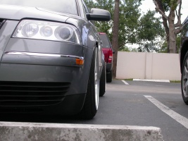 2003 Volkswagen Passat with 17x9.5 BBS RS178 wheels
