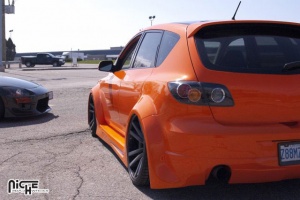 2007 Mazda Mazda3 with Niche Concourse wheels